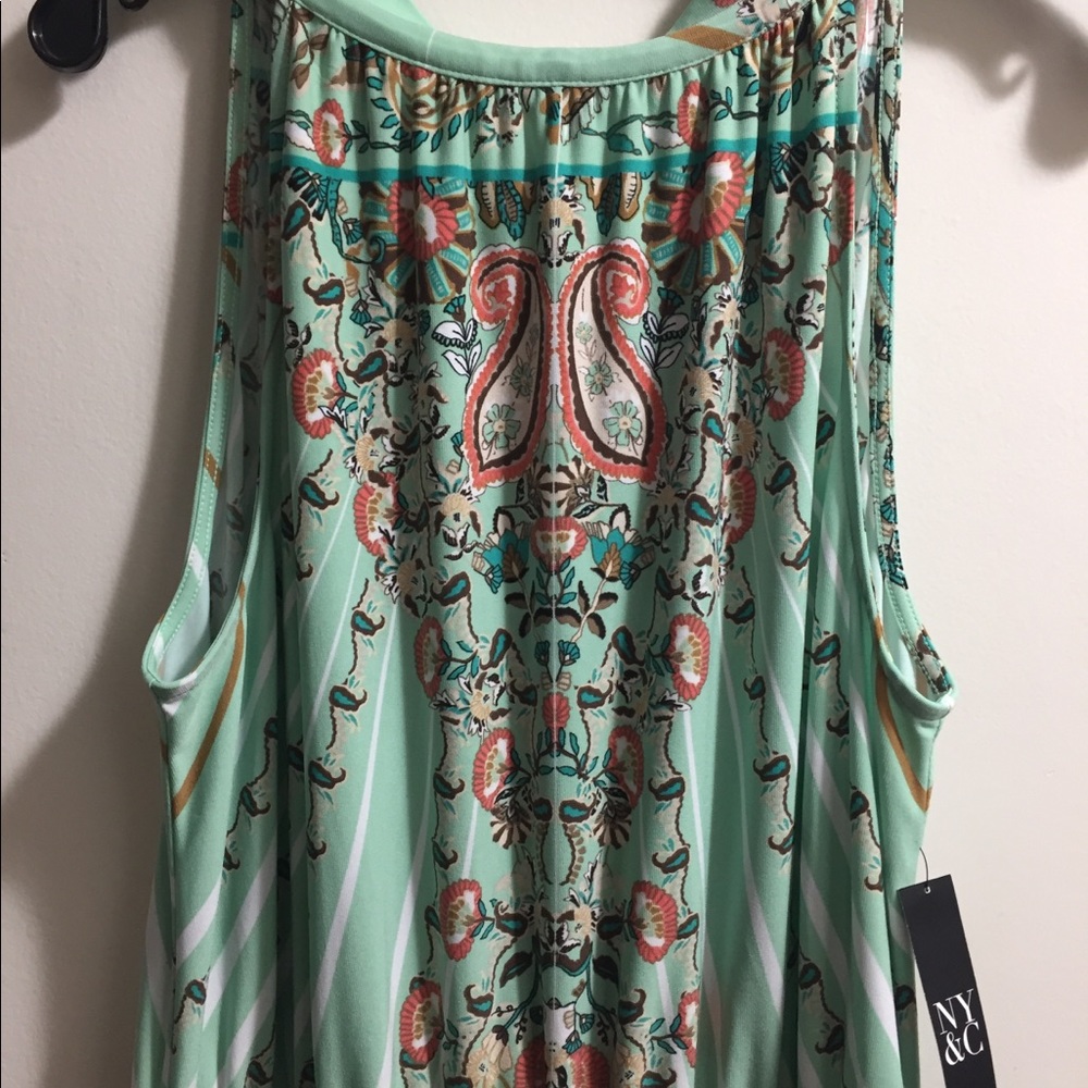 NY&Co. Maxi Dress (Size L)